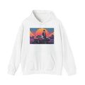 Retro 80s JDM Hoodie — Anime Guy Leaning on Car