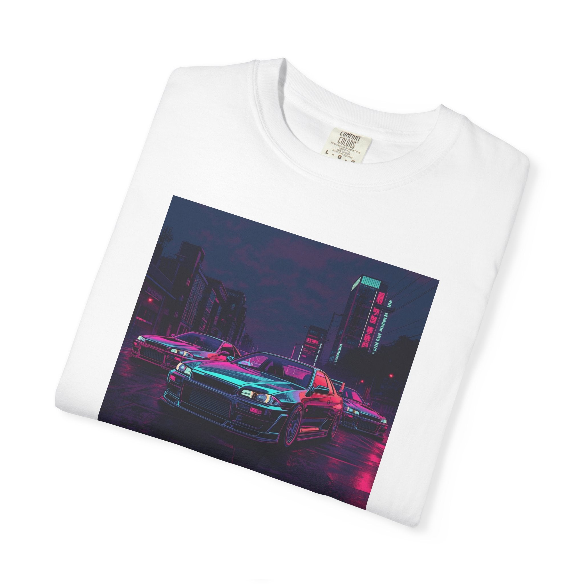Retro Wave JDM Street Racing Unisex T-Shirt — 90s Cyberpunk Aesthetic