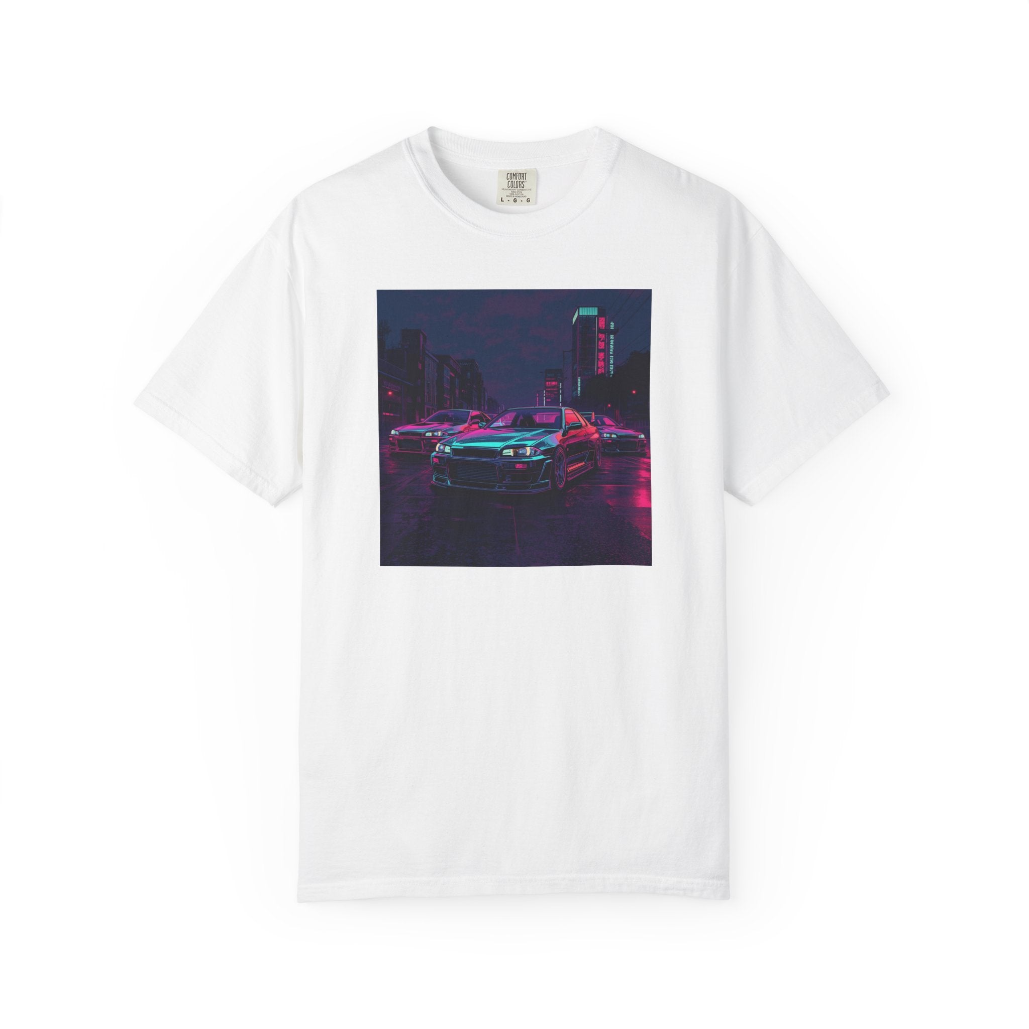 Retro Wave JDM Street Racing Unisex T-Shirt — 90s Cyberpunk Aesthetic